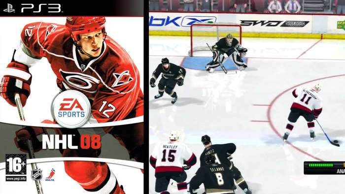 Playstation 3 (PS3): NHL 08 Game (Complete In Box, Manual Included)