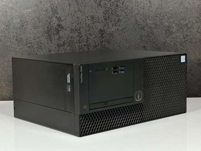 Dell OptiPlex 3060 MT| Core i3-8th Gen| 8GB Memory| 256GB SSD