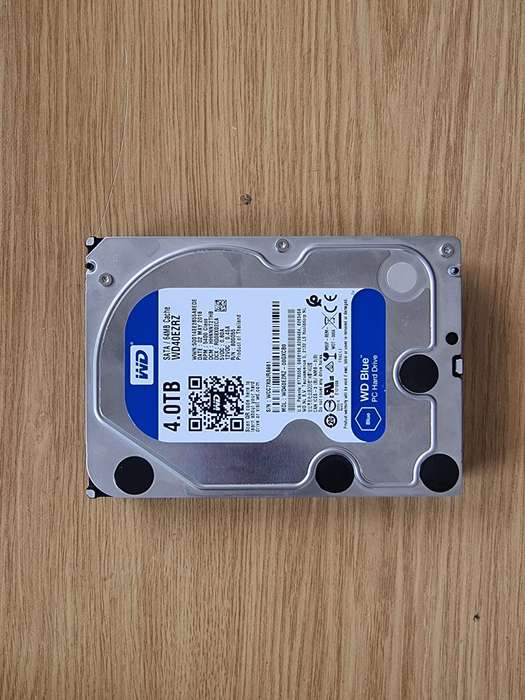WD 4TB Blue Desktop Hard Disk Drive - 5400 RPM SATA 6 Gb/s 64MB Cache 3.5 Inc | WD40EZRZ (100% Excel