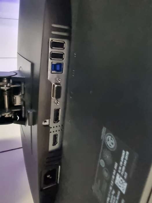 Dell P2418HZm 24" FHD 1080i Monitor for Video Conferencing - P Series,black/silver