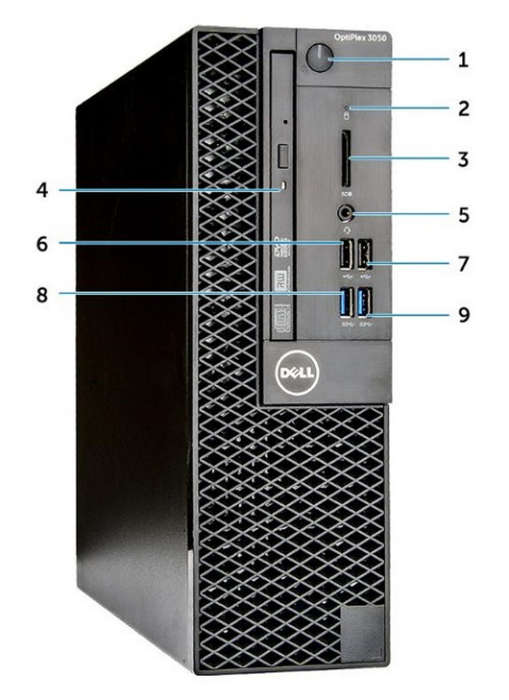 Dell OptiPlex 3050 Small Form Factor Intel Core i5-7500 @3.40GHz 7th Gen 8GB RAM, 256GB SSD