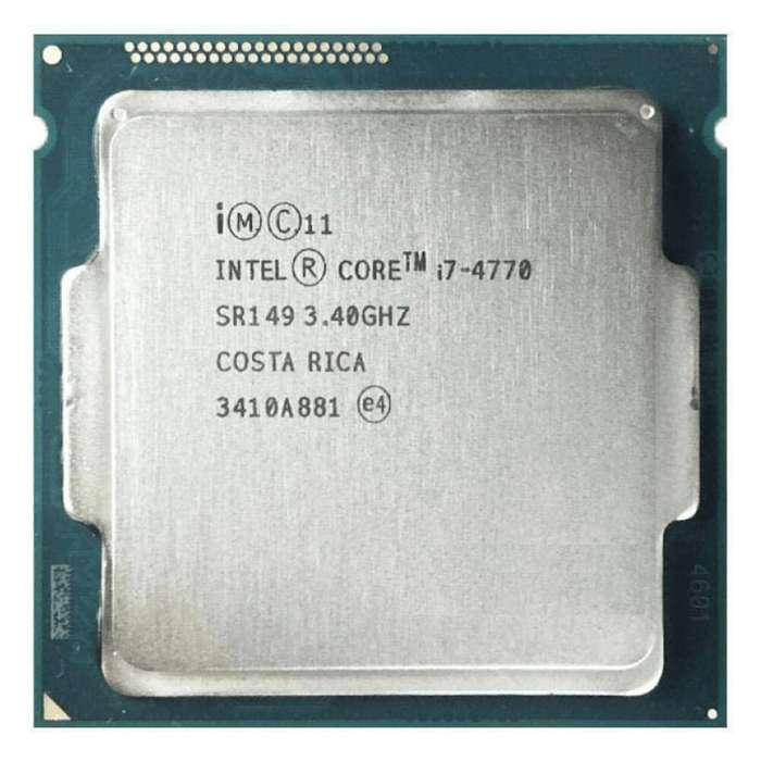 Intel Core i7-4770 is a 4th generation CPU. Socket: LGA 1150
