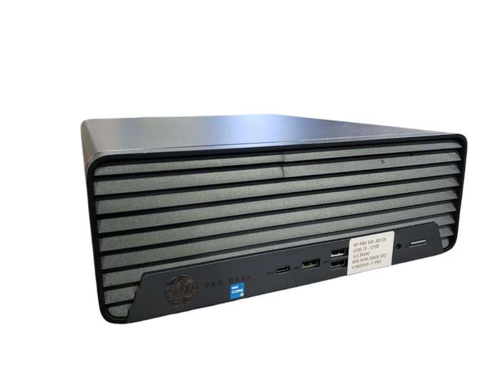 HP Pro 400 G9 Core i3-12100, 8GB RAM,256GB SSD Win 11 Pro SFF PC PREOWNED