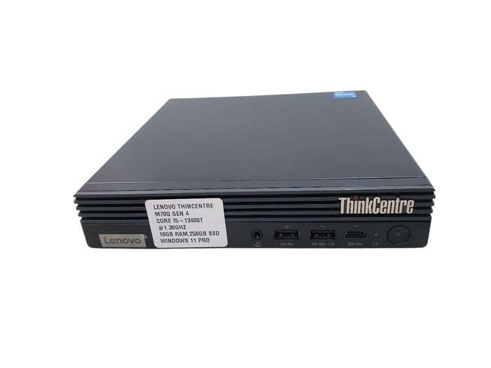 LENOVO THINKCENTRE M70Q GEN 4 , CORE I5 13400T , 16GB , 256GB SSD ,Win 11 Pro
