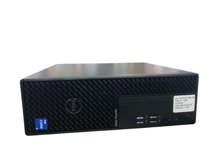 Dell OptiPlex 3000 Core i5-12500 16GB RAM 512GB SSD Win 11 Pro Small Form Factor PC