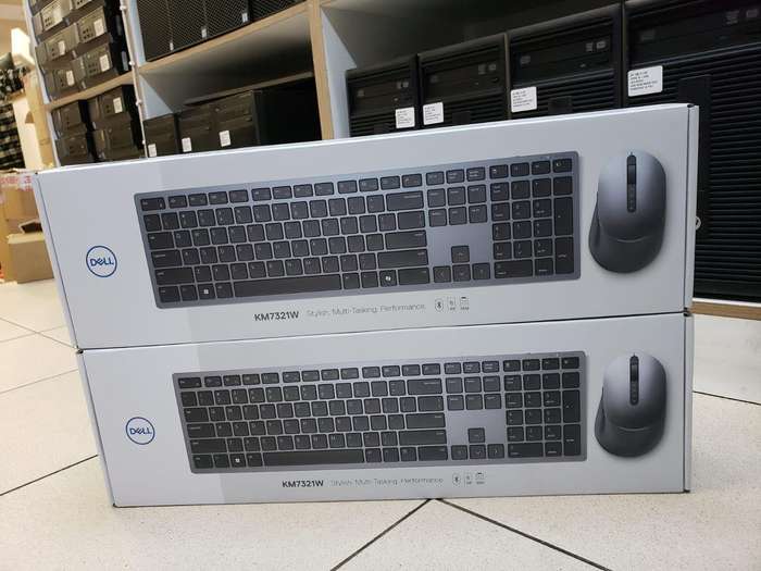 Dell KM7321W Premier Multi-Device Wireless Keyboard and Mouse 580-AJQJ