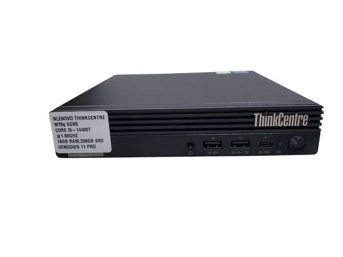 Lenovo ThinkCentre M70q Gen 5 Tiny,Core i5-14400T,(14th Gen)16GB RAM, 256GB SSD,NEW OUT OF BOX