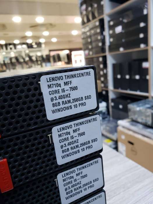 LENOVO THINKCENTRE M710Q,CORE I5 7500, 8GB RAM 256GB SSD Grade A