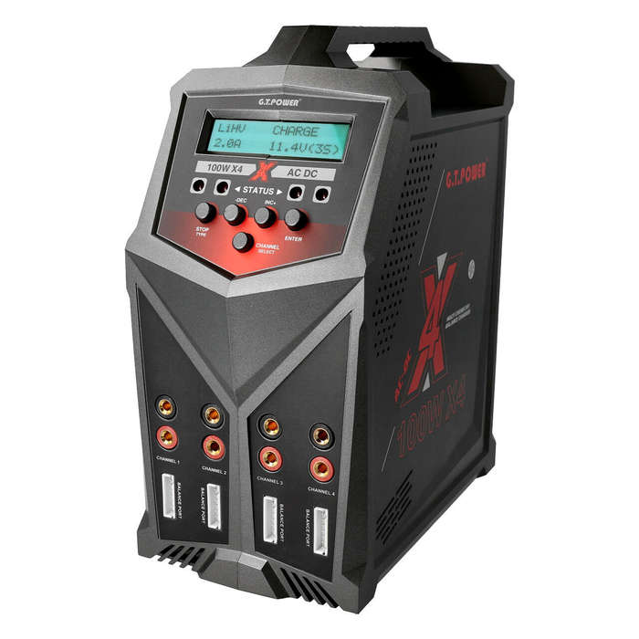 GTP X4 AC/DC Quad Charger 400w