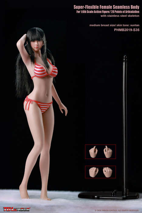 TBLeague Action Figure 1/6th Scale 27cm Teenage Girl Super-Flexible Seamless Body- S35 (w/head)