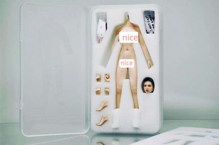 TBLeague Action Figure 1/12th Scale 15cm  Super Flexible Female Seamless Body T01