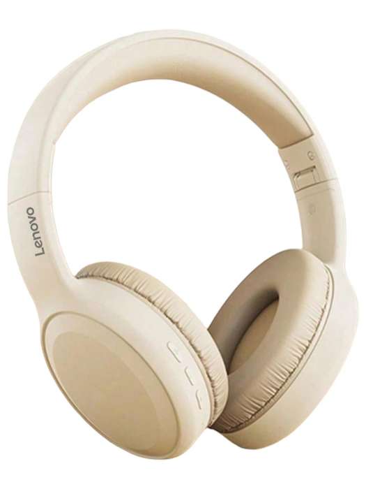 LENOVO - ThinkPlus TH30 - Wireless Bluetooth HiFi Headset  White