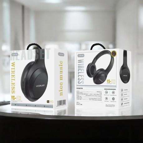 YESPLUS YS-513 - Wireless Headset With Universal Compatibility - Black