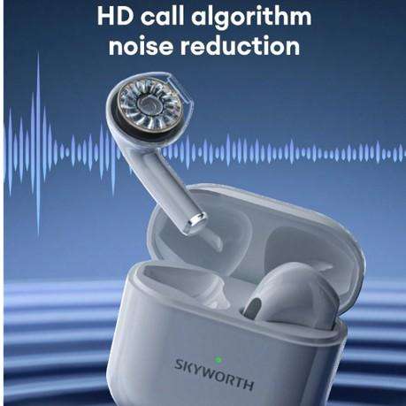 SKYWORTH - SEP005 - Wireless Bluetooth v5.3 Touch Control Earbuds - Black