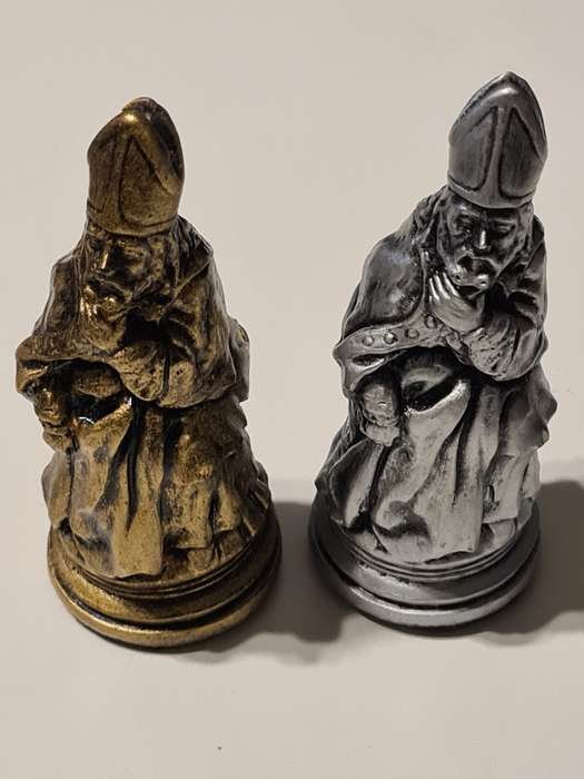 Hand made chess set