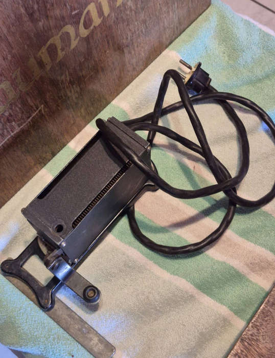 Vintage Naumann Hand-Crank Sewing Machine