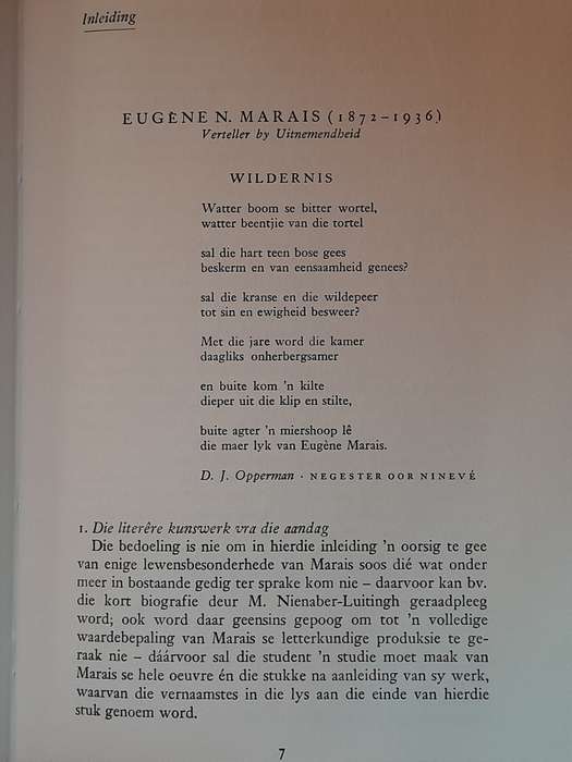 Eugene Marais - stel van 4 boeke