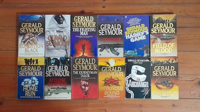 Gerald Seymour - set of 12 books