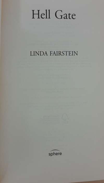 Linda Fairstein - set of 4 books