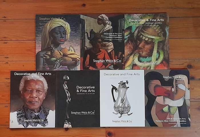 Decorative and Fine Art - set of 7 books