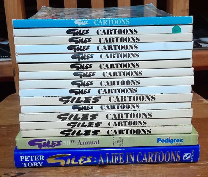 Giles - set of 16 book
