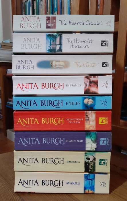 Anita Burgh - set of 9 books