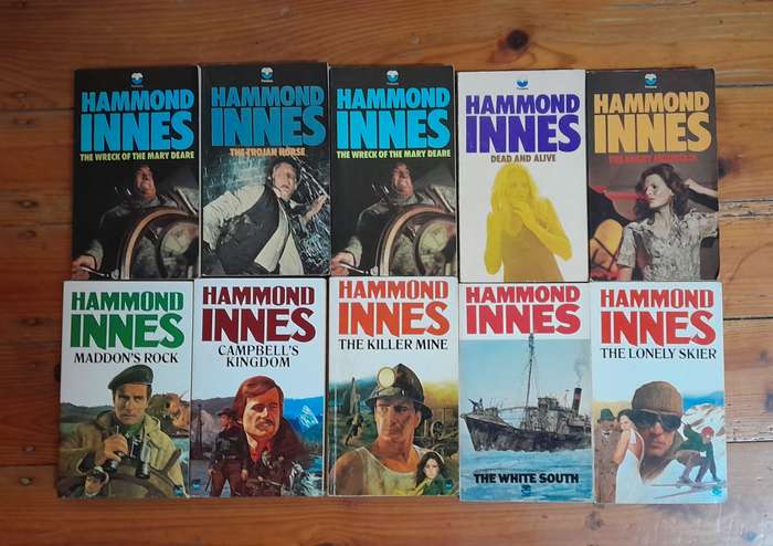 Hammond Innes set 10 books
