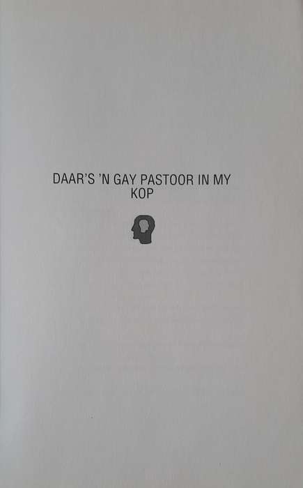Daar's 'n Gay Pastoor in my Kop