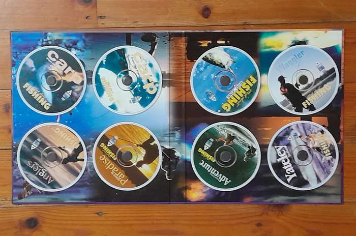 Mad about Fishing - set of 8 DVD's