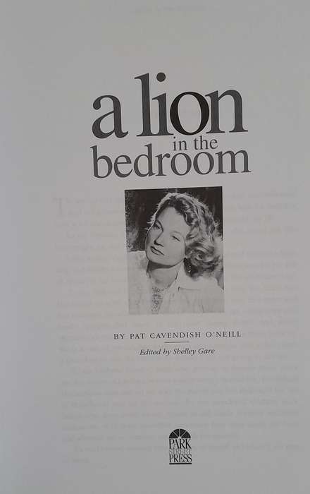 a loin in the bedroom