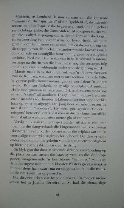 Die ding in die riete