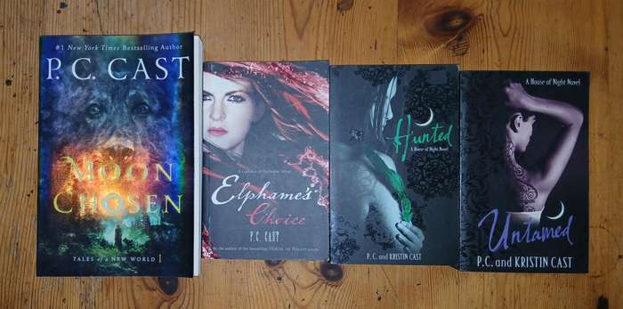 P. C. Cast - set of 4 books