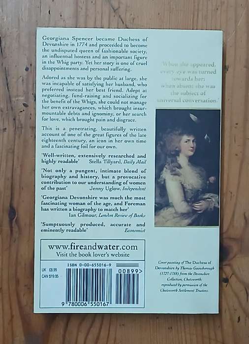 Georgiana - Duchess of Devonshire