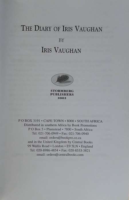 The Diary of Iris Vaughan