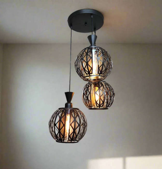 Modern Crystal Flush Mount LED Ceiling Light  Dimmable, Elegant Decorative Fixture