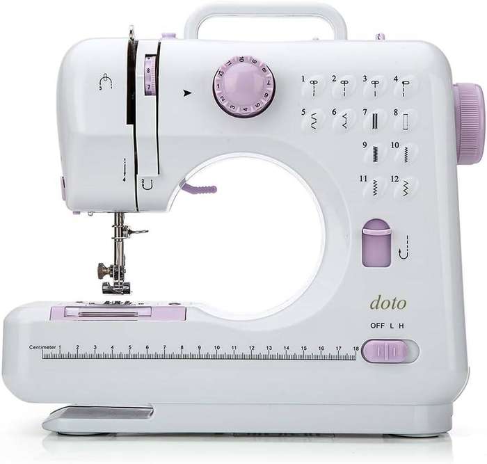 Compact & Portable Mini Sewing Machine  Beginner-Friendly, Multi-Stitch, and Lightweight