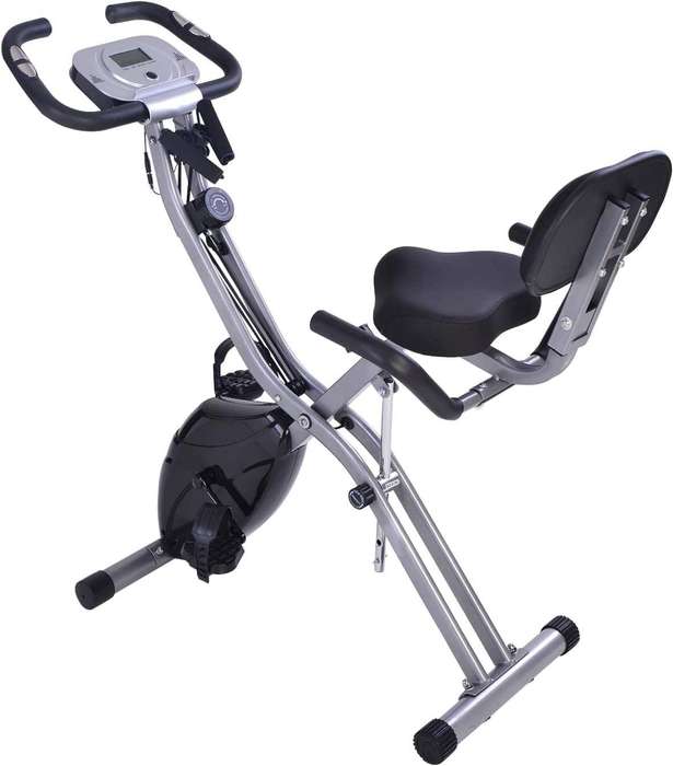 Indoor Cycling Exercise Bike - Stationary Fitness Bike with Shock Absorption System