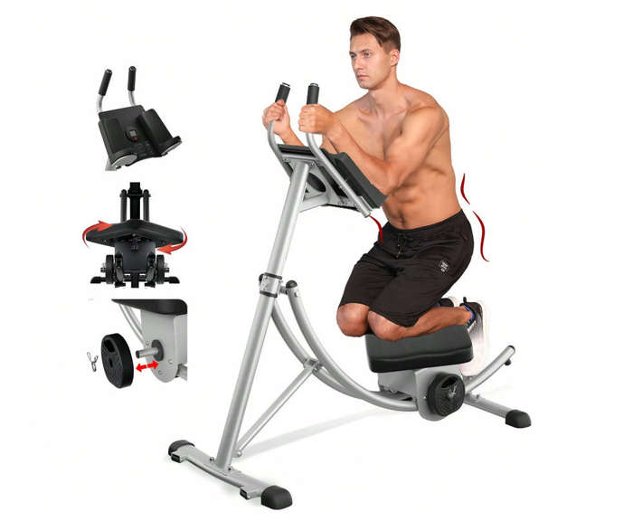 Ab Exerciser Machine - Core & Abdominal Trainer for Home Gym
