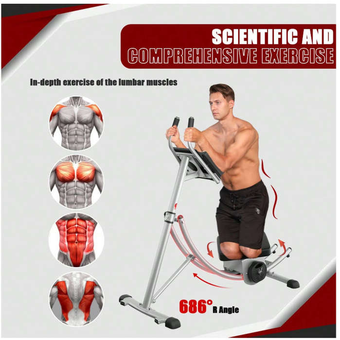 Ab Exerciser Machine - Core & Abdominal Trainer for Home Gym