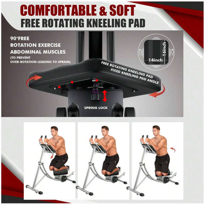 Ab Exerciser Machine - Core & Abdominal Trainer for Home Gym