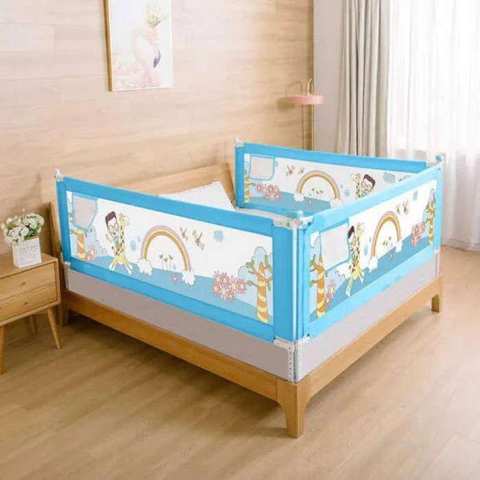 Adjustable Baby Bed Safety Rail  150cm Anti-Fall Guard for Toddler Beds