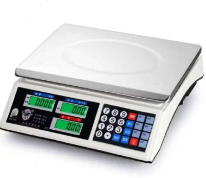 Electronic Digital Pricing & Computing Scale  Commercial-Grade Weighing Tool with LCD Display