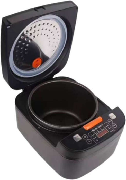 Electric Rice Cooker with Digital Display  Auto Cook & Keep Warm, Non-Stick Inner Pot