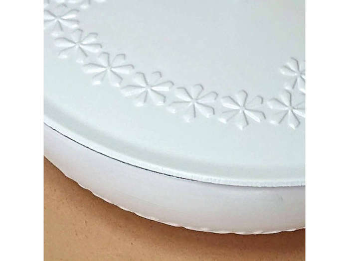 Enamel Cast Iron Casserole - 3L Round Dutch Oven, Ideal for Stovetop & Oven Cooking, White