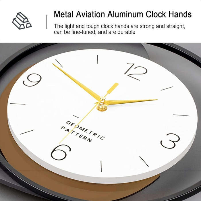 Large Wall Clocks for Living Room Decor Battery Operated