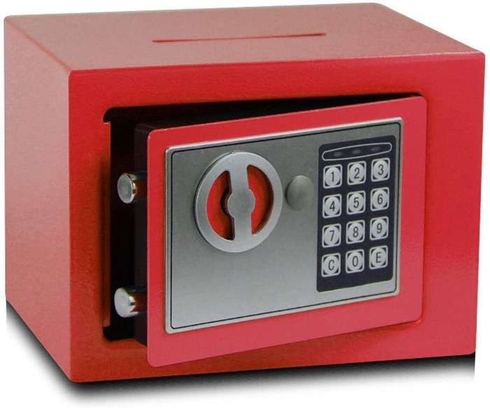 Electronic Digital Safe Box (Black) - Small