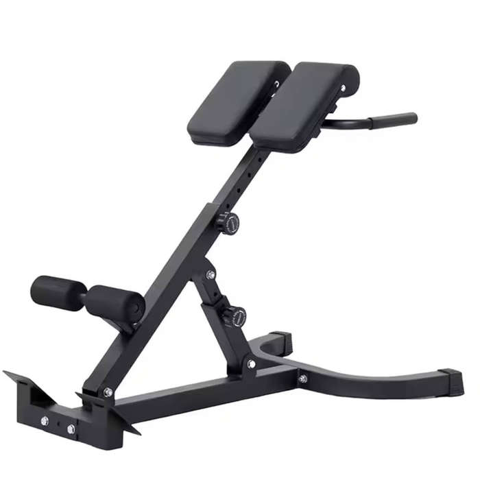 Adjustable Hyperextension Roman Chair - Back Extension & Core Workout Bench
