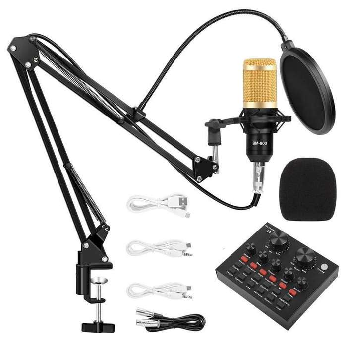 M800 Condenser Microphone Kit with V8 Sound Card