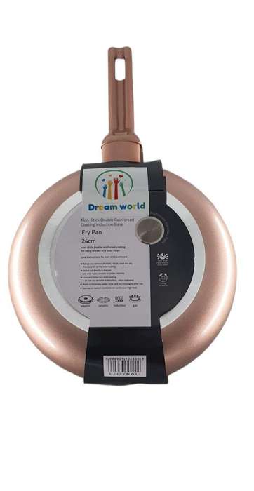 24cm Brown Non-Stick Fry pan (Marble Design)