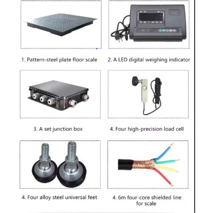 3 Ton Industrial Scale 3000KG Digital Scale